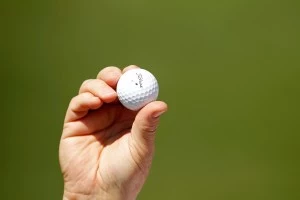 The Masters - Final Round Golf ball in hand